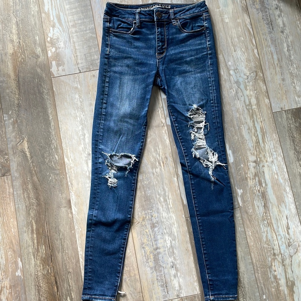 American eagle super stretch skinny jeans